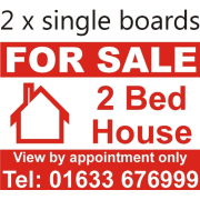 Victoria's Pearls: 2x Single For Sale Boards Victoria's Pearls: 2x Single For Sale Boards